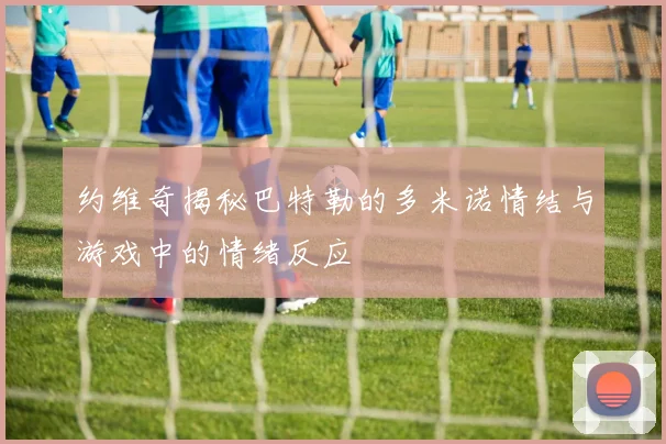约维奇揭秘巴特勒的多米诺情结与游戏中的情绪反应